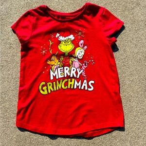 Jumping Beans, Short Sleeve, Grinch, Top, Size 5